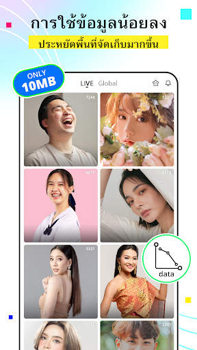 BIGO LIVE Lite – ไลฟ์สตรีม screenshot 1