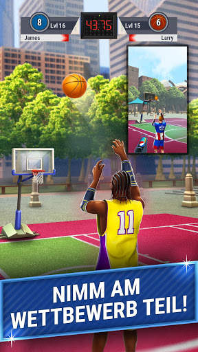 Shooting Hoops Basketballspiel screenshot 2