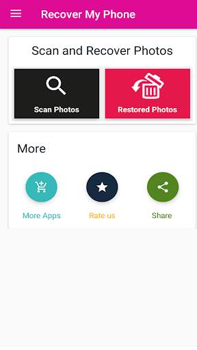 Recover My Phone - Photo Recovery software 2019 скриншот 1