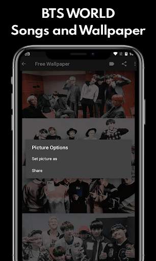 BTS Music Offline with Lyrics - Wallpaper HD screenshot 6