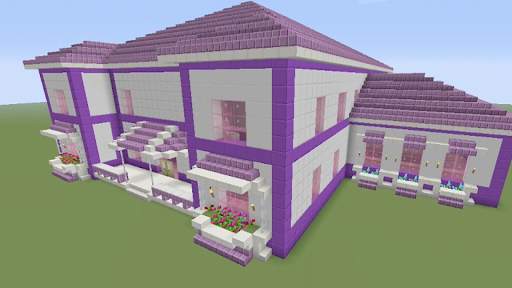 Pink houses for minecraft screenshot 3
