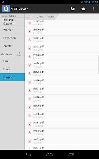 qPDF Viewer - PDF-Reader screenshot 5