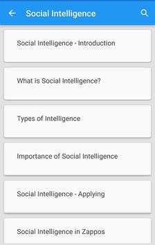 Social Intelligence screenshot 1