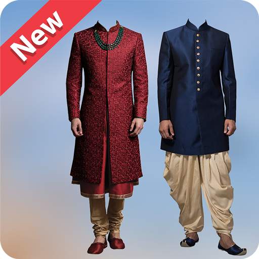 Men Sherwani Photo Suit Editor 1.19