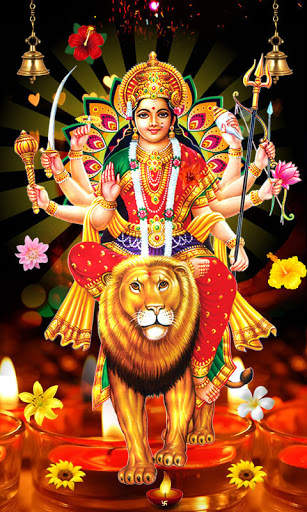 Durga Mata Blessings Live Wallpaper screenshot 12