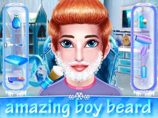 ปริ๊นเซแต่งงานน้ำแข็ง-เกมสำหรับสาว screenshot 6