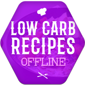 Low Carb Recipes Offline icon