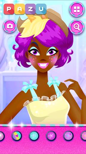 Makeup Girls - Unicorn dress up games for kids screenshot 3