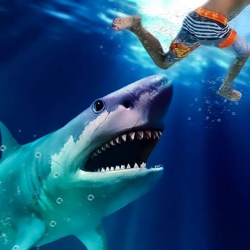 Hungry Man-Eater Shark Attack .2