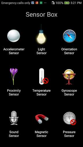 Sensor Box for Android screenshot 1