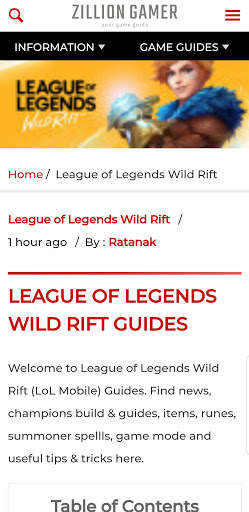 League of Legends: Wild Rift Guide screenshot 1