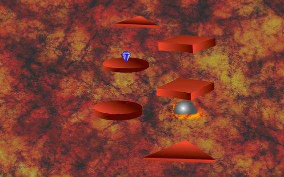 Lava Ball Jump: Roll Core Sky Collect Sapphire screenshot 4