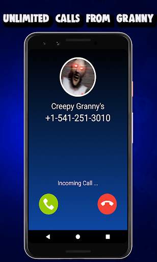 Chat And Call Simulator For Creepy Granny’s - 2019 screenshot 3