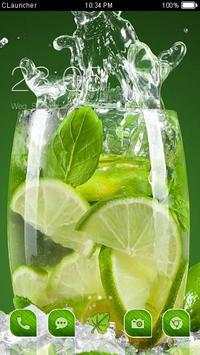Green Lime Summer Theme HD screenshot 1