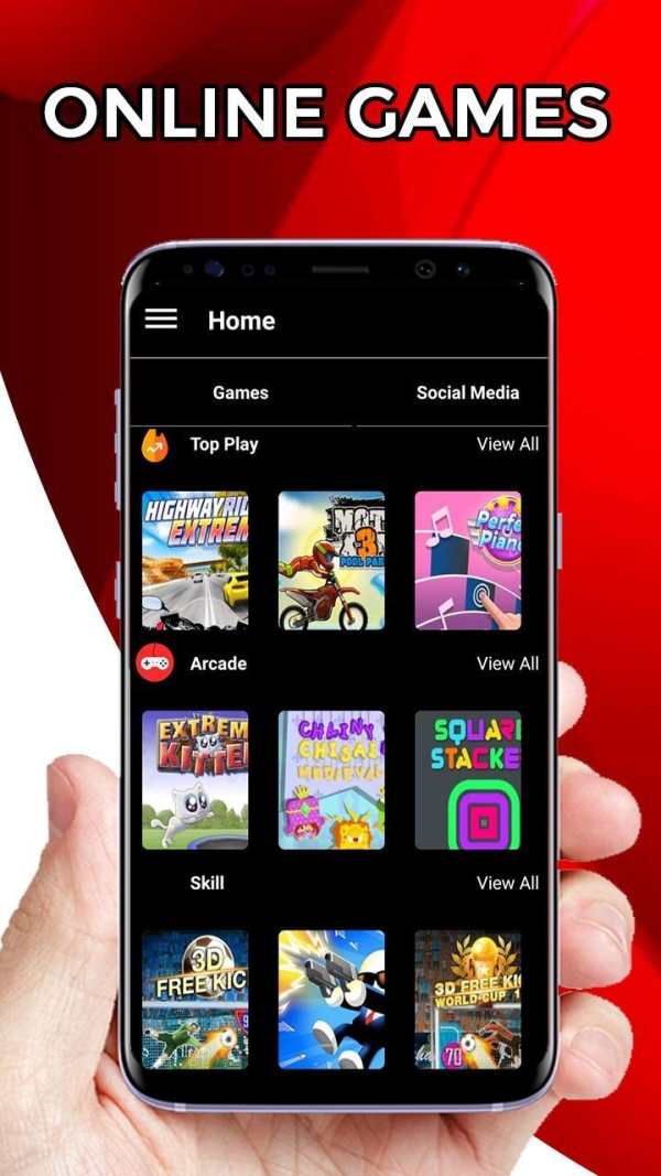 All social media and social networks in one app screenshot 2