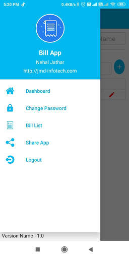 Bill App screenshot 4