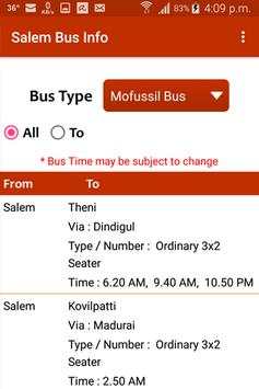Salem Bus Info screenshot 7