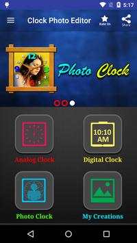 Clock Photo Editor screenshot 1