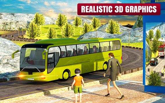Offroad Bus: Modern Tourist Coach Transport Sim 3D screenshot 1