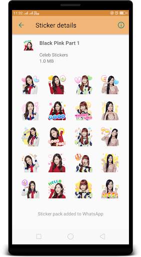 BlackPink WAStickerApps : Stickers for Whatsapp screenshot 2