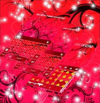 Red Neon Theme For Keypad screenshot 3