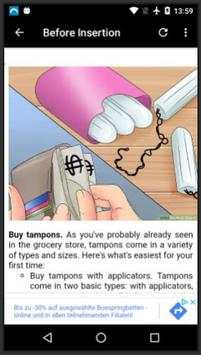 How to Use Tampon For Girls screenshot 4