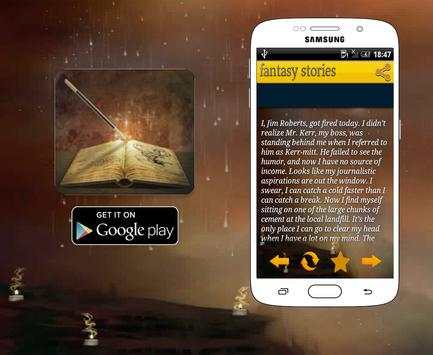 Short fiction fantasy stories screenshot 1