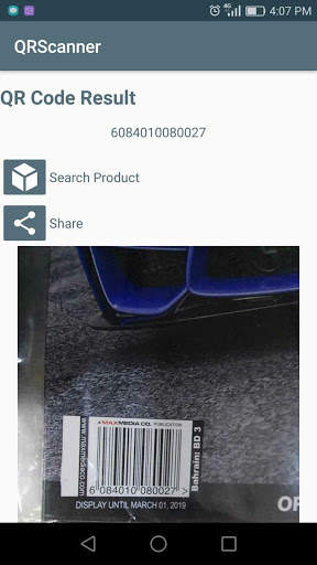 QR Scanner: QR reader for android screenshot 4
