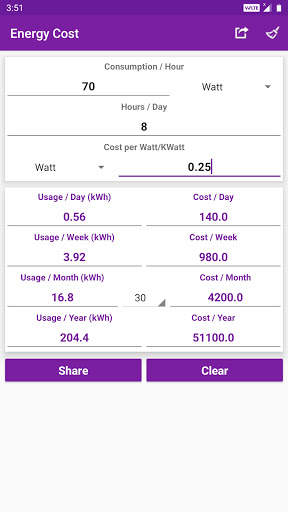 My Electrical Calculator screenshot 7