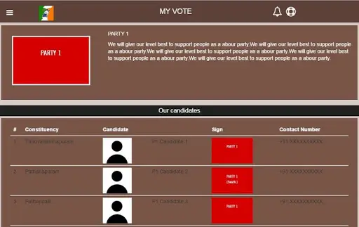 My Vote screenshot 3
