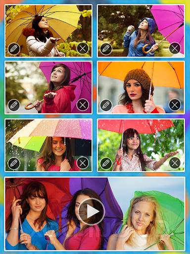 Rainy Photo Video Maker with Music screenshot 2