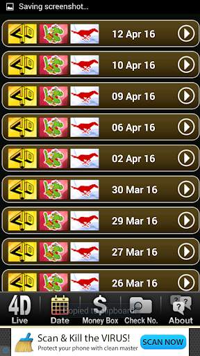 Live 4D Malaysia screenshot 2