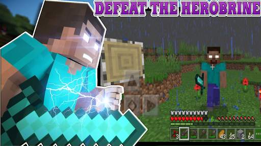 Survival Herobrine mod screenshot 1
