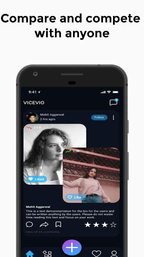 Vicevio - Social Media App Of New World screenshot 1