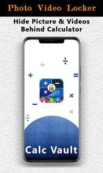 Calc Vault-Photo,video locker,Safe Browser,Applock screenshot 1