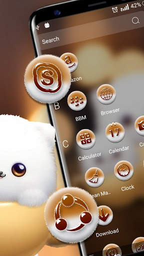 Cute Puffy Theme Launcher screenshot 3