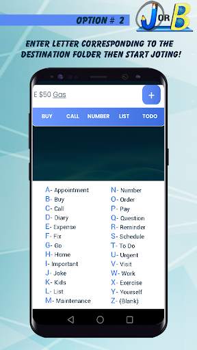 JotBlue Fast Note Taking скриншот 4