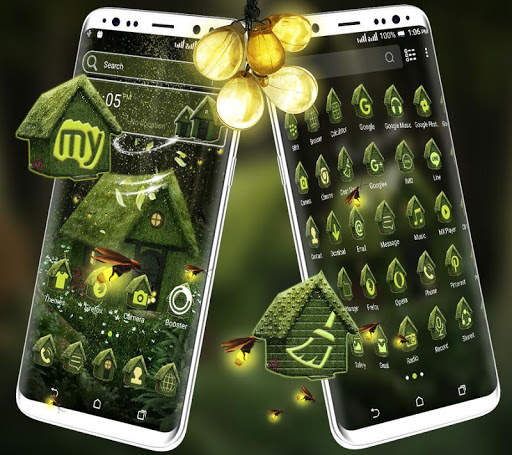 Green Forest  House Launcher Theme screenshot 5
