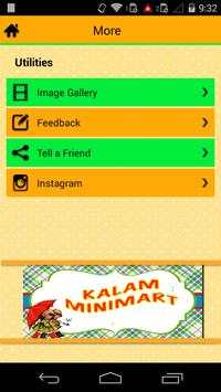 Kalam Mini Mart स्क्रीनशॉट 3
