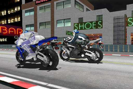 Bikes Drag Race 3D screenshot 2