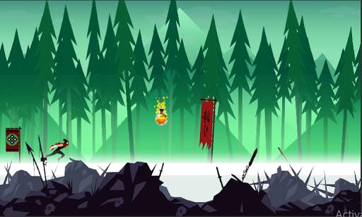 Mountain Ninja Dash скриншот 4