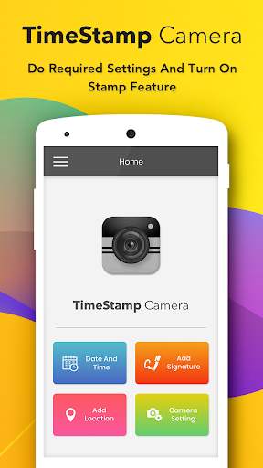 Auto Time Stamp Camera screenshot 1