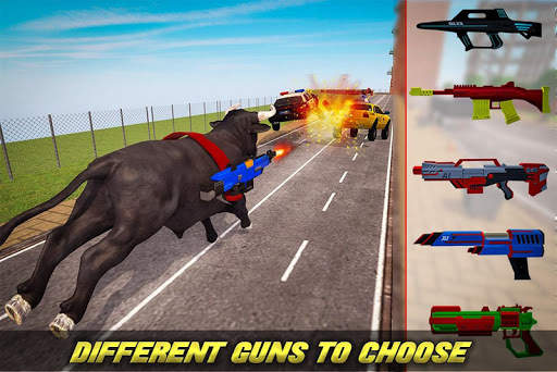 Flying Bull Rampage Attack and Shooting screenshot 9