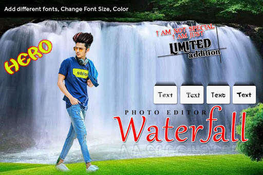 Waterfall Photo Editor screenshot 3