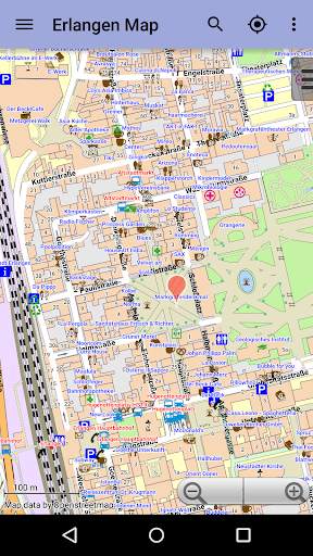 Erlangen Offline City Map screenshot 3