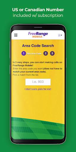 FreeRange Mobile - Unlimited Call & Text Made Easy screenshot 3