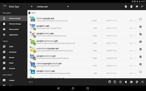 Root Spy File Manager screenshot 10