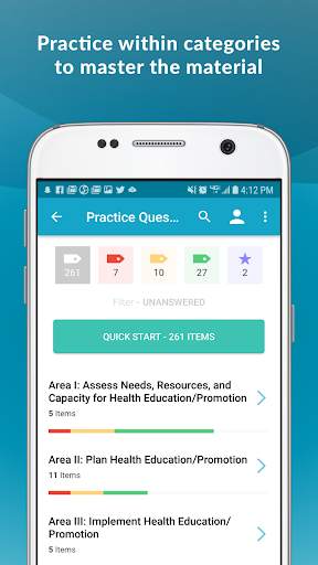 Certification Guide for Health Ed Specialist скриншот 3