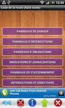Code de la route (Auto ecole) screenshot 2
