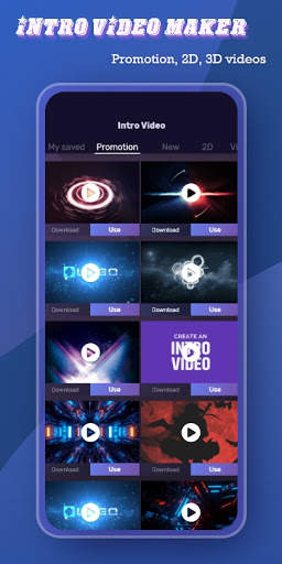 Intro video maker screenshot 1